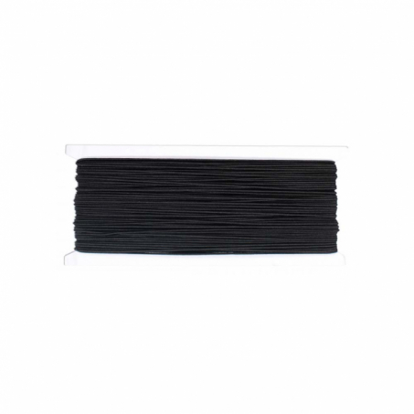 Reko - Elastisk Snodd 25 m, Svart