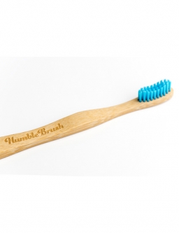 The Humble Co. - Humble Brush Bambutandborste, Vuxen Mjuk Blå