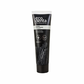 EcoDenta - Naturlig Tandkräm Black Whitening, Aktivt kol & Teavigo
