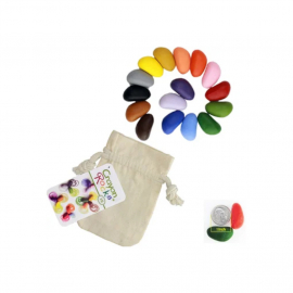 Crayon Rocks - Stenkritor i Vit Ekopåse 16 st