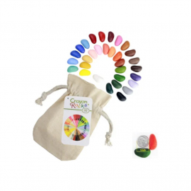 Crayon Rocks - Stenkritor i Vit Ekopåse 32 st
