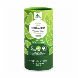 Natural Soda Deodorant Persian Lime i plastfri papptub