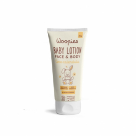 Baby lotion med kokos och ringblomma i 100 ml flaska