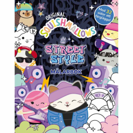 Tukan Förlag - Squishmallows: Street Style målarbok