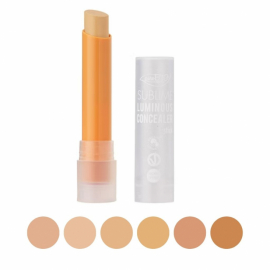 Concealer i stickförpackning med synlig nyans