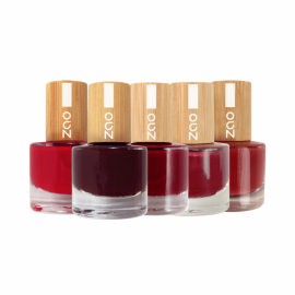  Zao Organic Makeup - Nagellack, Röda Nyanser