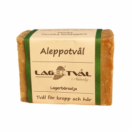 Lagertvål - Traditionell Naturlig Aleppotvål 170-200 gr