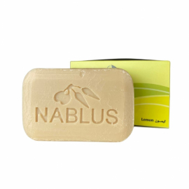 Nablus Soap Olivoljetvål Lemon naturlig handgjord tvål