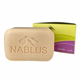 Nablus Soap Olivoljetvål Lavendel naturlig handgjord tvål