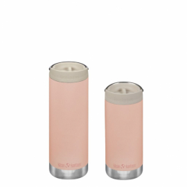 Klean Kanteen - TKWide Rostfri Termosmugg, Peach Parfait, Kaffelock
