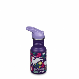 Klean Kanteen - Kid Classic 355 ml, Leaping Unicorns, Flip Cap