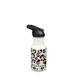 Klean Kanteen - Kid Classic 355 ml, Leopard Print, Flip Cap