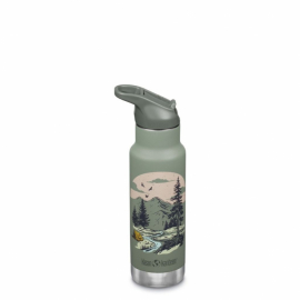  Klean Kanteen - Insulated Kid Classic 355 ml, Mountain Scape, Flip Cap