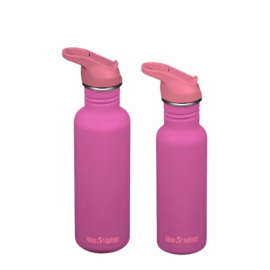  Klean Kanteen - Classic w/Flip Seal Sport Cap, Rose Violet