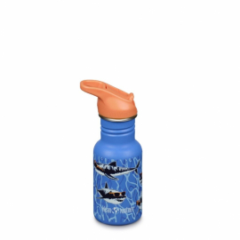 Klean Kanteen - Kid Classic 355 ml, Sharks in Shades, Flip Cap