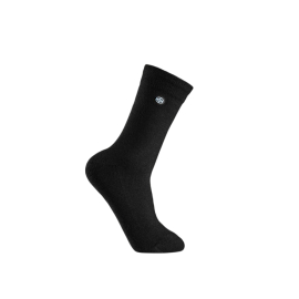 Bambusa - Strumpor Merinoull & Bambu Svart, 38-45, 1 par