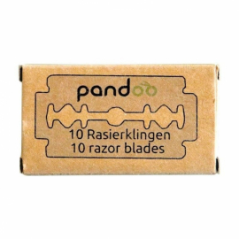 Pandoo - Dubbeleggade Rakblad till Säkerhetsrakhyvel 10-pack
