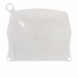 Pandoo - Återanvändningsbar Påse i Silikon Klar, 1500 ml