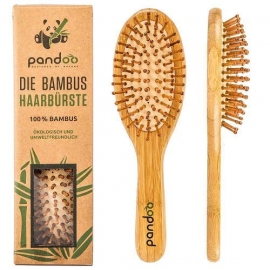 Pandoo - Hårborste i Bambu med Pinnar i Bambu