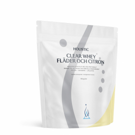 Holistic - Clear Whey vassleproteinisolat fläder och citron, 400g
