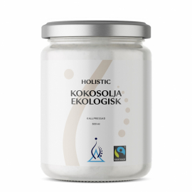 Holistic Kokosolja 500 ml – Ekologisk och Fairtrade Virginolja