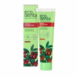  EcoDenta - Naturlig Tandkräm, Tartar Elimination, Cranberry