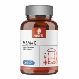 Burk med MSM+C i kristallklar form