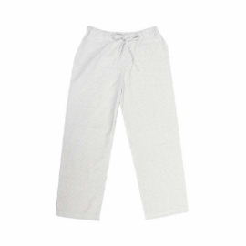 Classic Textiles - Pyjamasbyxor Runmarö, Linne/Vit