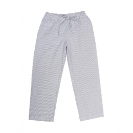 Classic Textiles - Pyjamasbyxor Runmarö, Marinblå/Vit