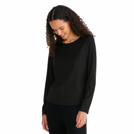 Movesgood - Bamboo Long Sleeve Top Svart