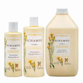 Schampo Ängsblomma med mild blommig doft