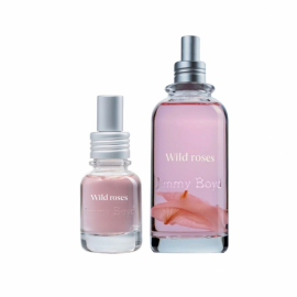 Eau de Cologne i flaska med rosdoft