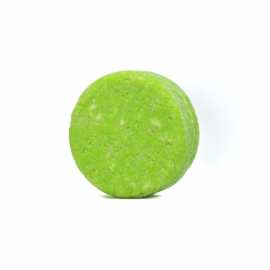 Fast schampo i kaka med ljus färg