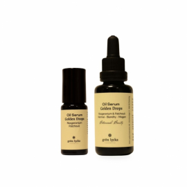 Golden Drops Oil Serum i mironglasflaska