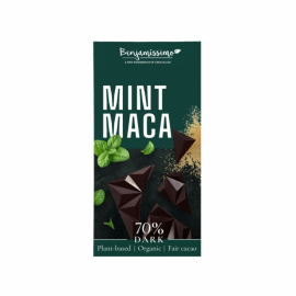 Mörk choklad 70 procent med mint 60 g