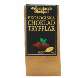 Wermlandschoklad - Ekologisk Chokladtryffel Mint 150 gr
