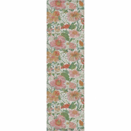 Färgstark bordslöpare i ekologisk bomull