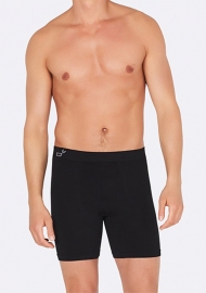 Boody - Kalsong Boxer Längre Modell i Bambu Svart