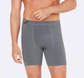 Boody - Kalsong Boxer Längre Modell i Bambu Grå