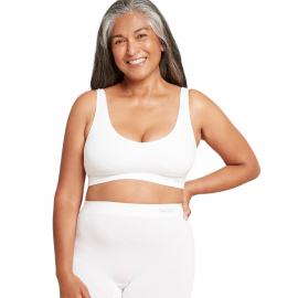 Boody - BH i Bambu Vadderad Vit