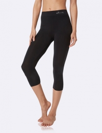 Boody - 3/4-långa Leggings i Bambu Svart