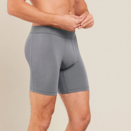 Boody - Kalsong Everyday Längre Modell i Bambu Grå