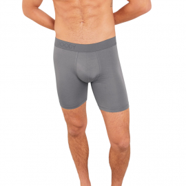 Boody - Kalsong Everyday Längre Modell i Bambu Grå