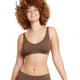 Boody - BH i Bambu Ovadderad Brun