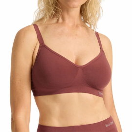 Rosa Rosewood T-shirt-BH i bambu för full byst