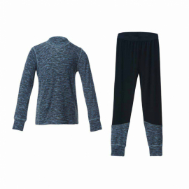 Life Wear - Underställ i Bambu / Modal Barn, Blåmelerad