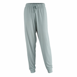 Wiges - Pyjamasbyxa med mudd, bambu/bomull, Blågrön