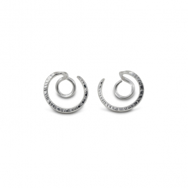 MNOP Jewelry - Örhängen Luna i Återvunnet Silver