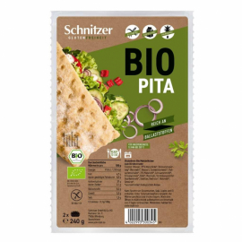 Glutenfritt pitabröd i förpackning