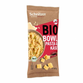 Glutenfri och ekologisk Bio Bowl pasta med ost
